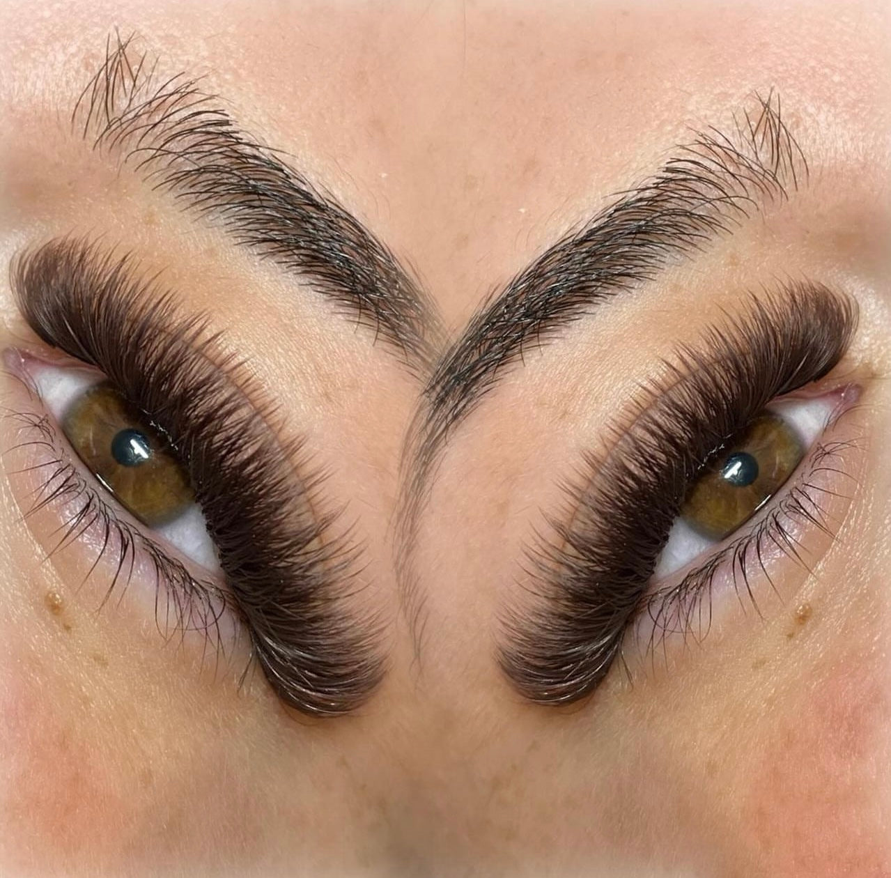 Dark Brown Lashes