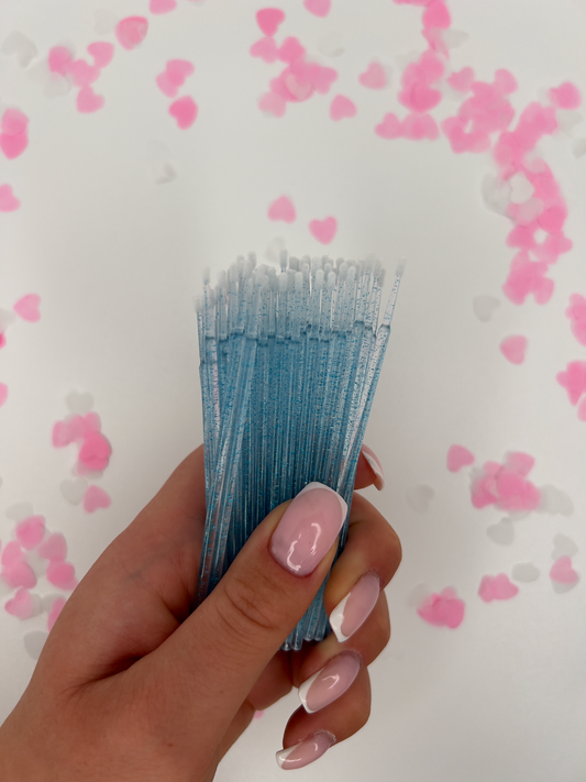 Disposable Glitter Cotton Micro-Applicators