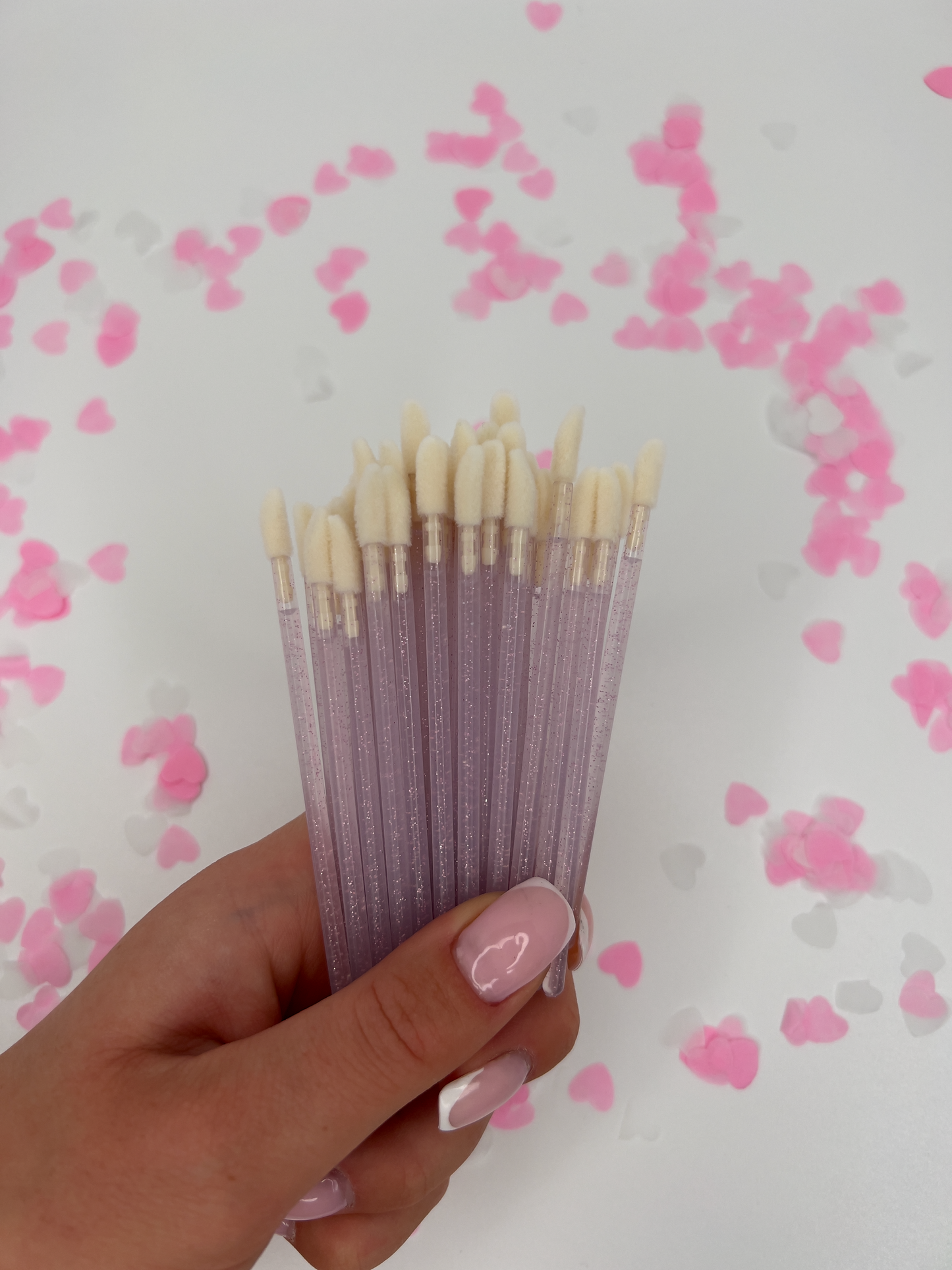 Disposable Glitter Lip Brush